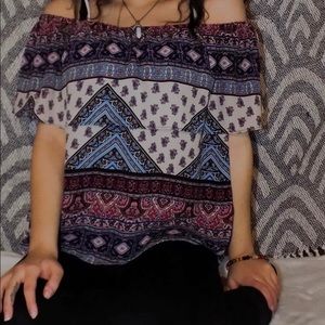 Bohemian Patterned Blouse